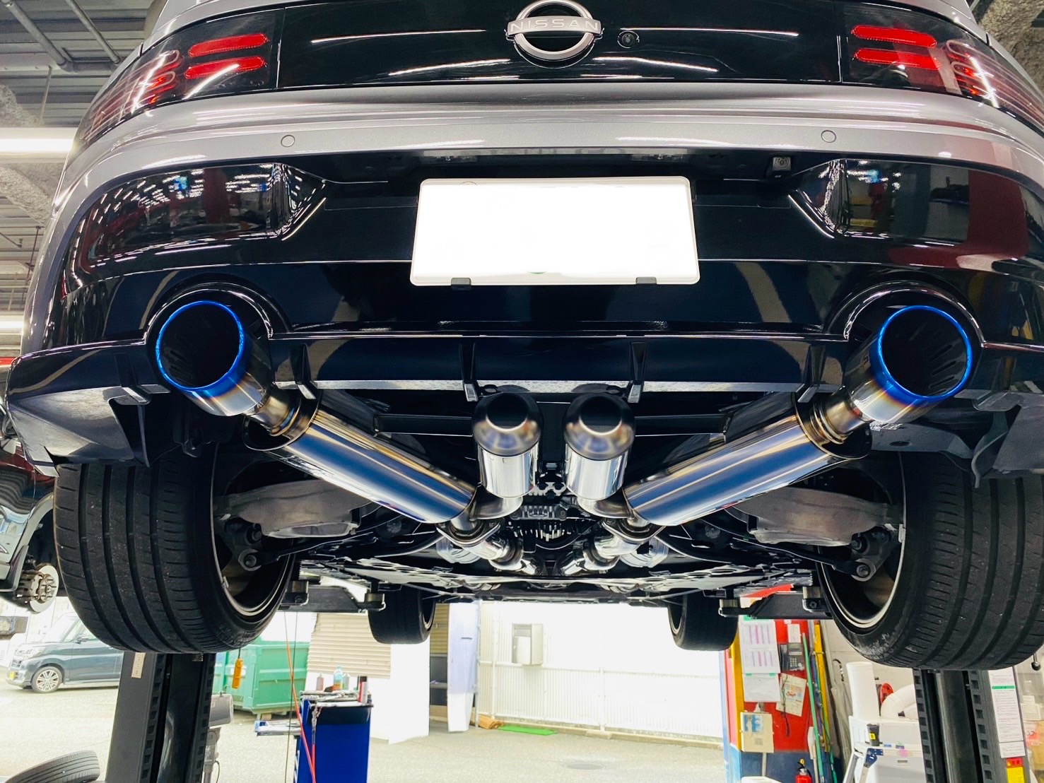 RZ34フェアレディZ マフラー交換