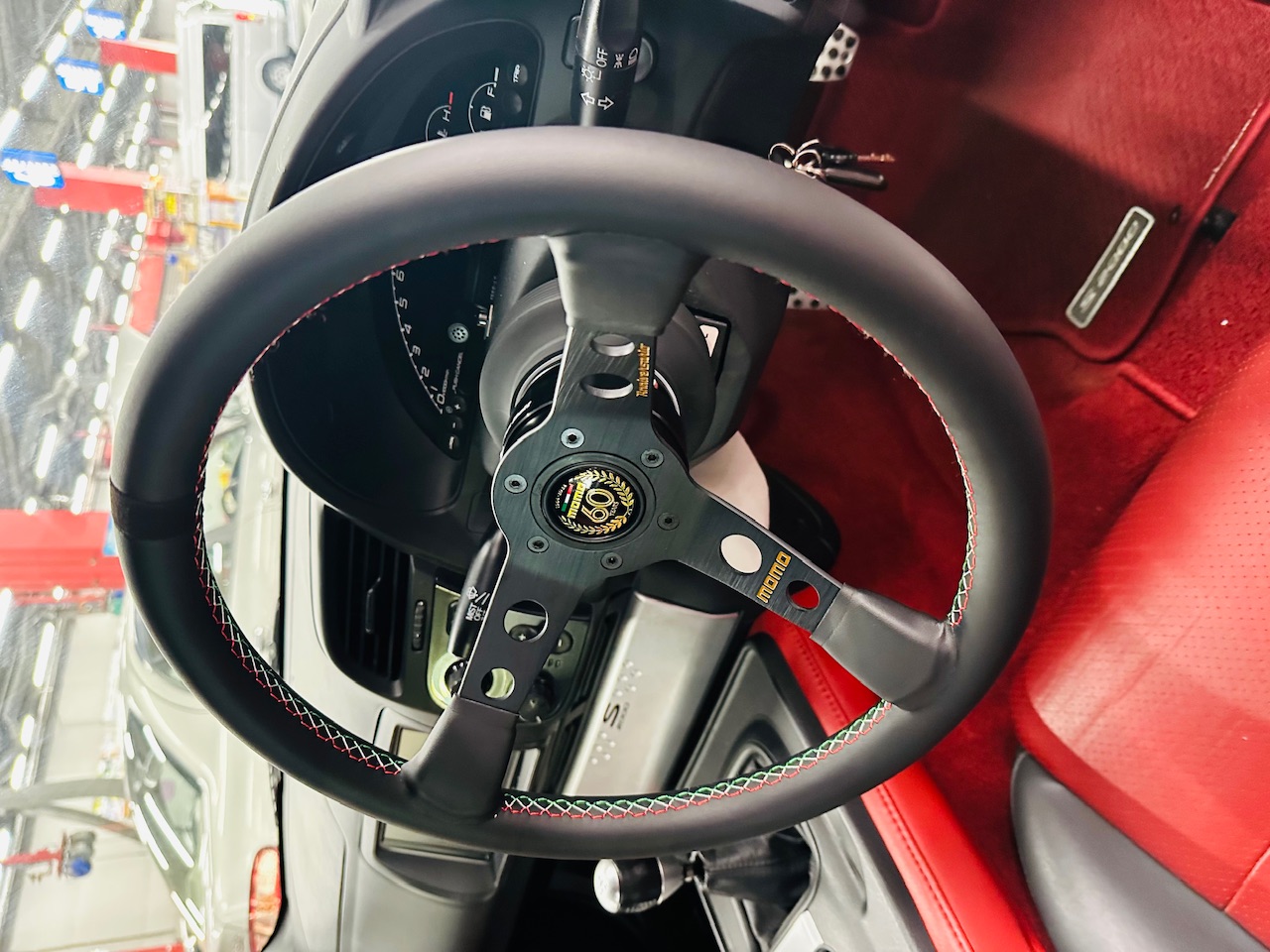 S2000のステアリング交換
