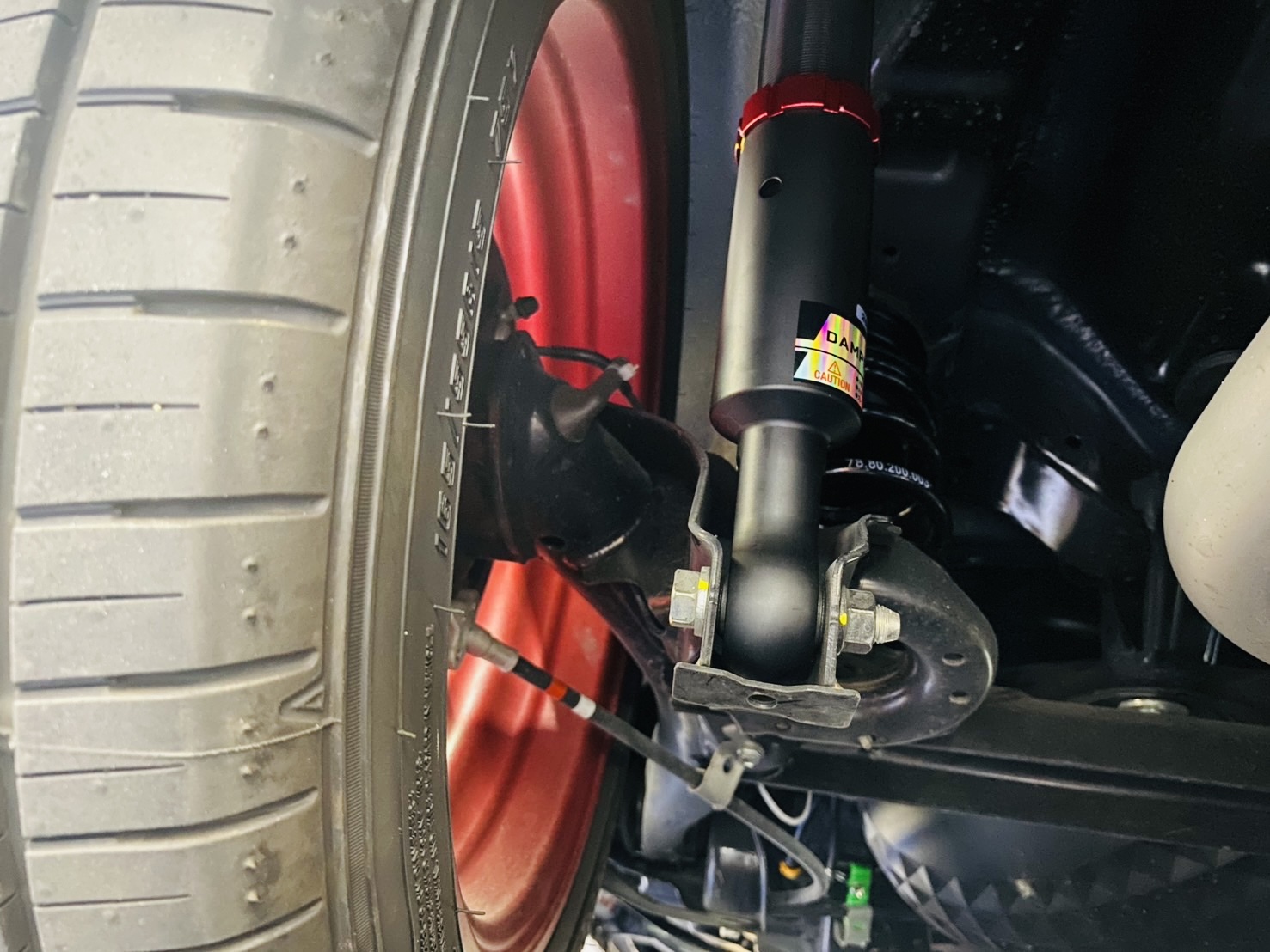 コペンに車高調取り付け
